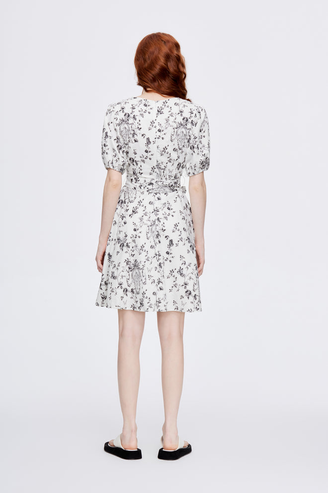 ROMA 'Summer Floral' Minidress - Urlazh New York