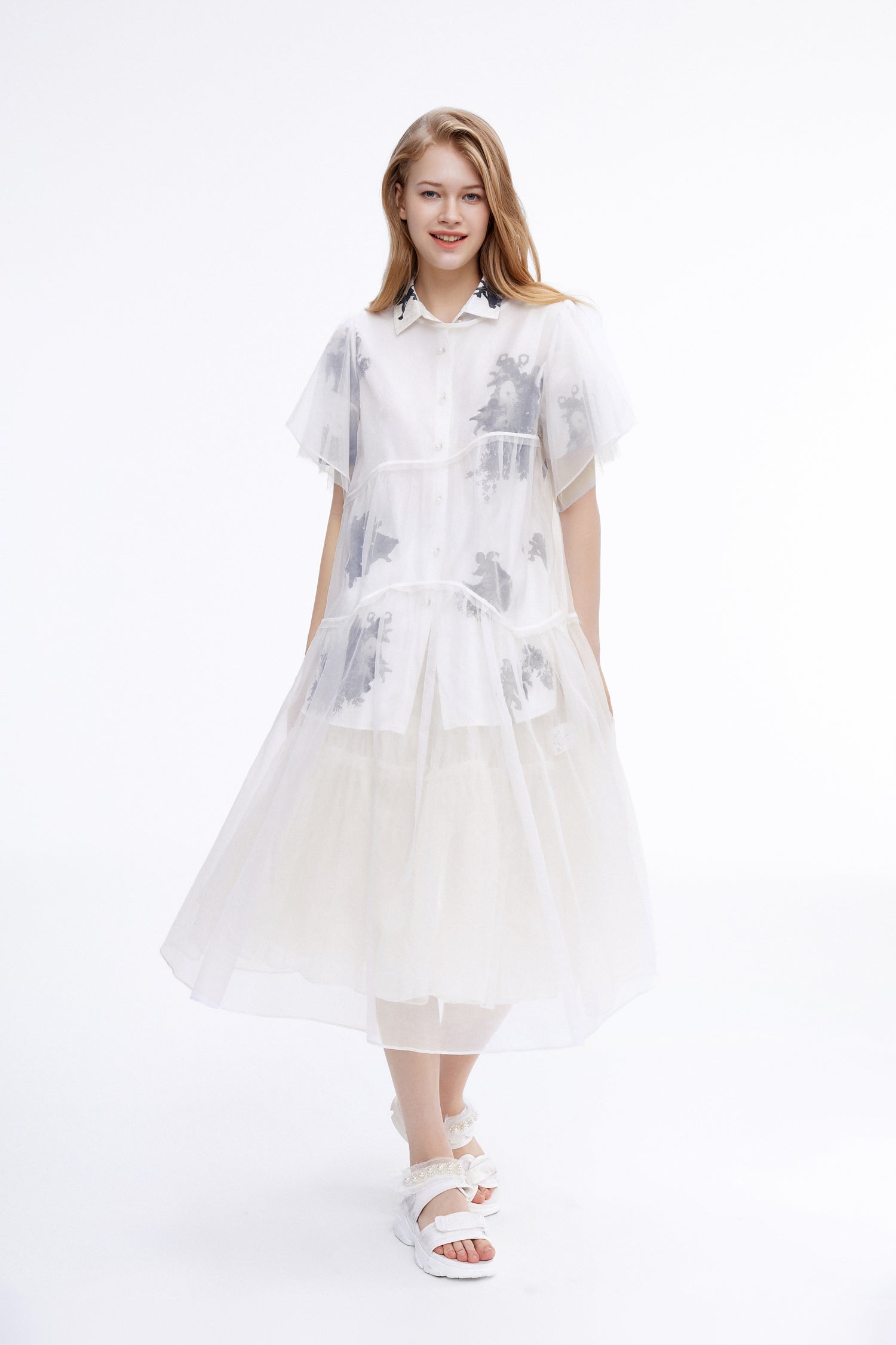 Tulle overlay hotsell