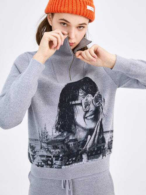 'Prague Impression' Sweater - Urlazh New York