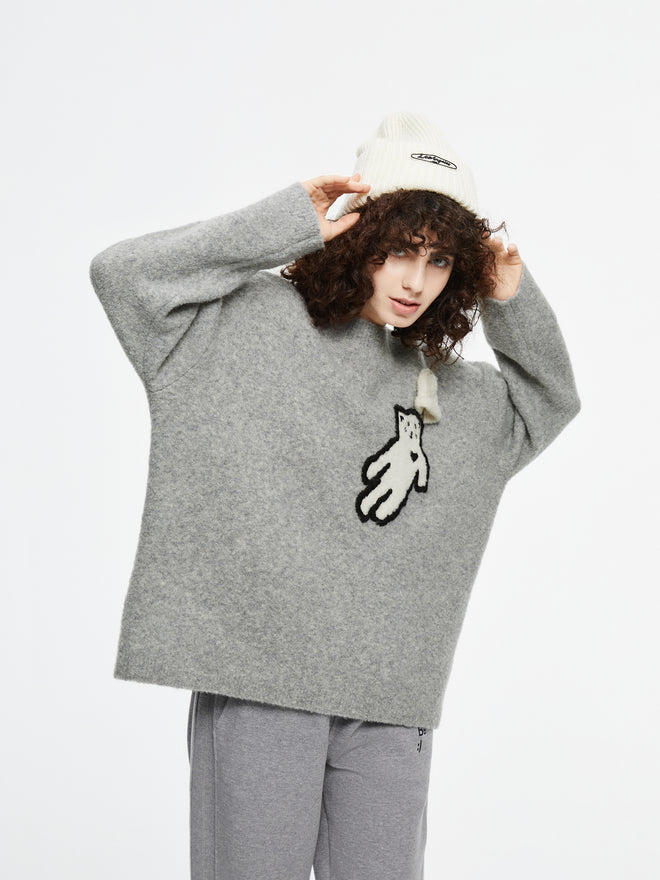 'Polar Kitty' Wool Knit