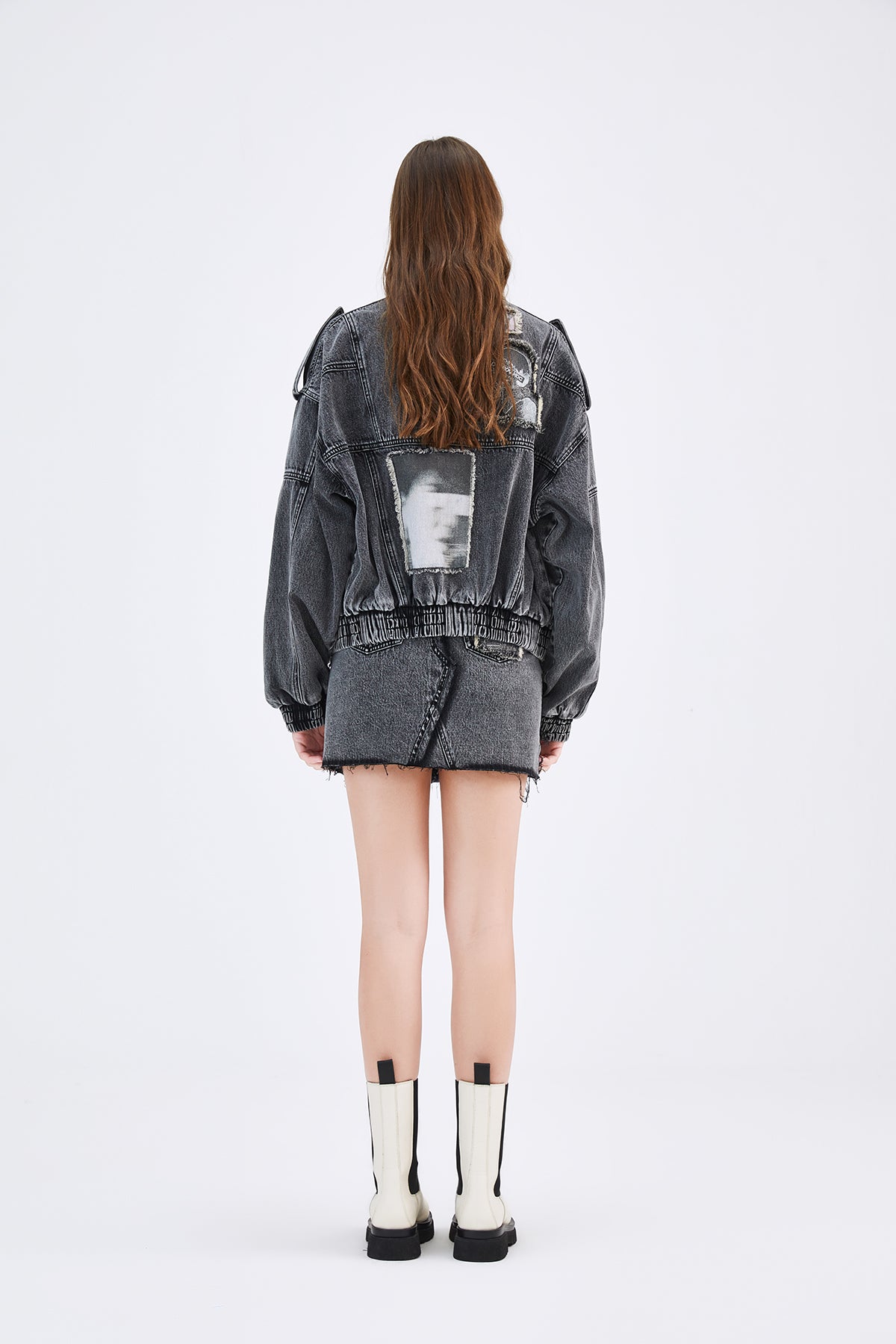 Vintage Asymmetrical Denim Skirt | Urlazh – Urlazh New York