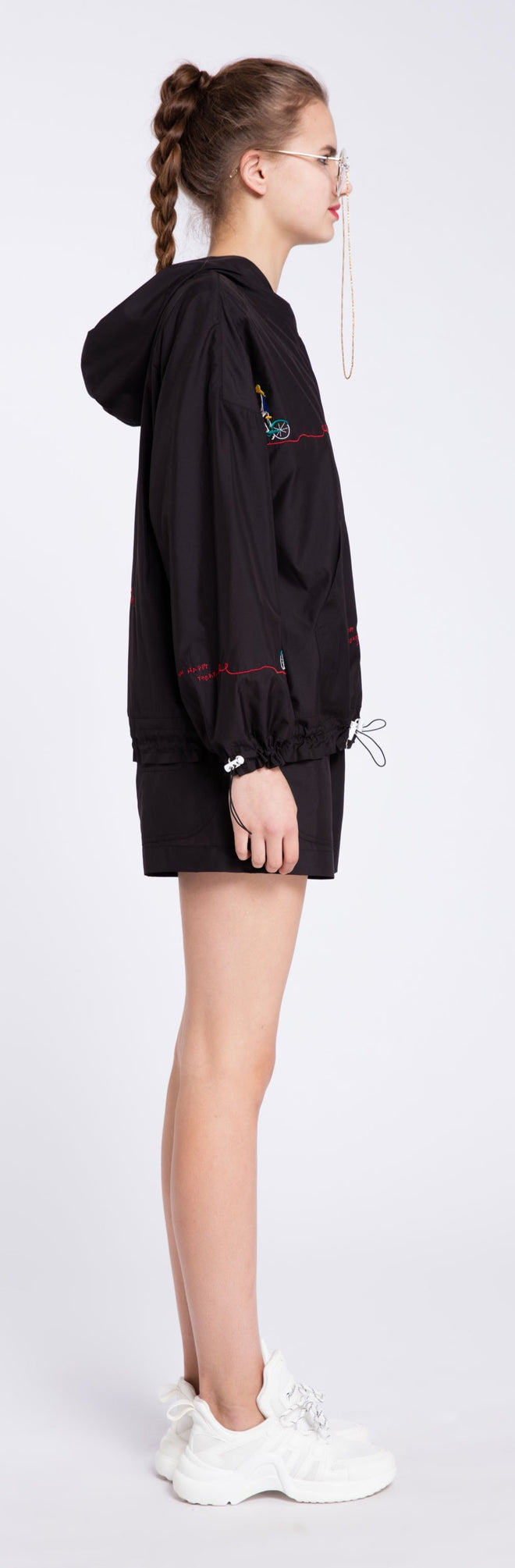 Black Sport Lounge Shorts - Urlazh New York