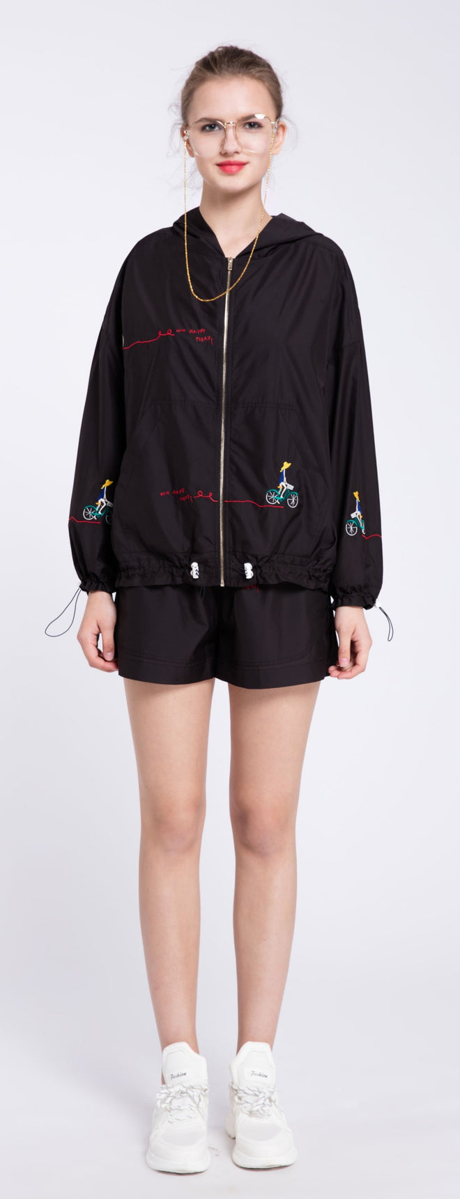 Black Sport Lounge Shorts - Urlazh New York