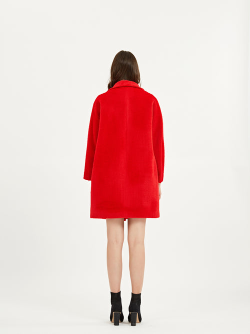 Red Astronaut Coat - Urlazh New York