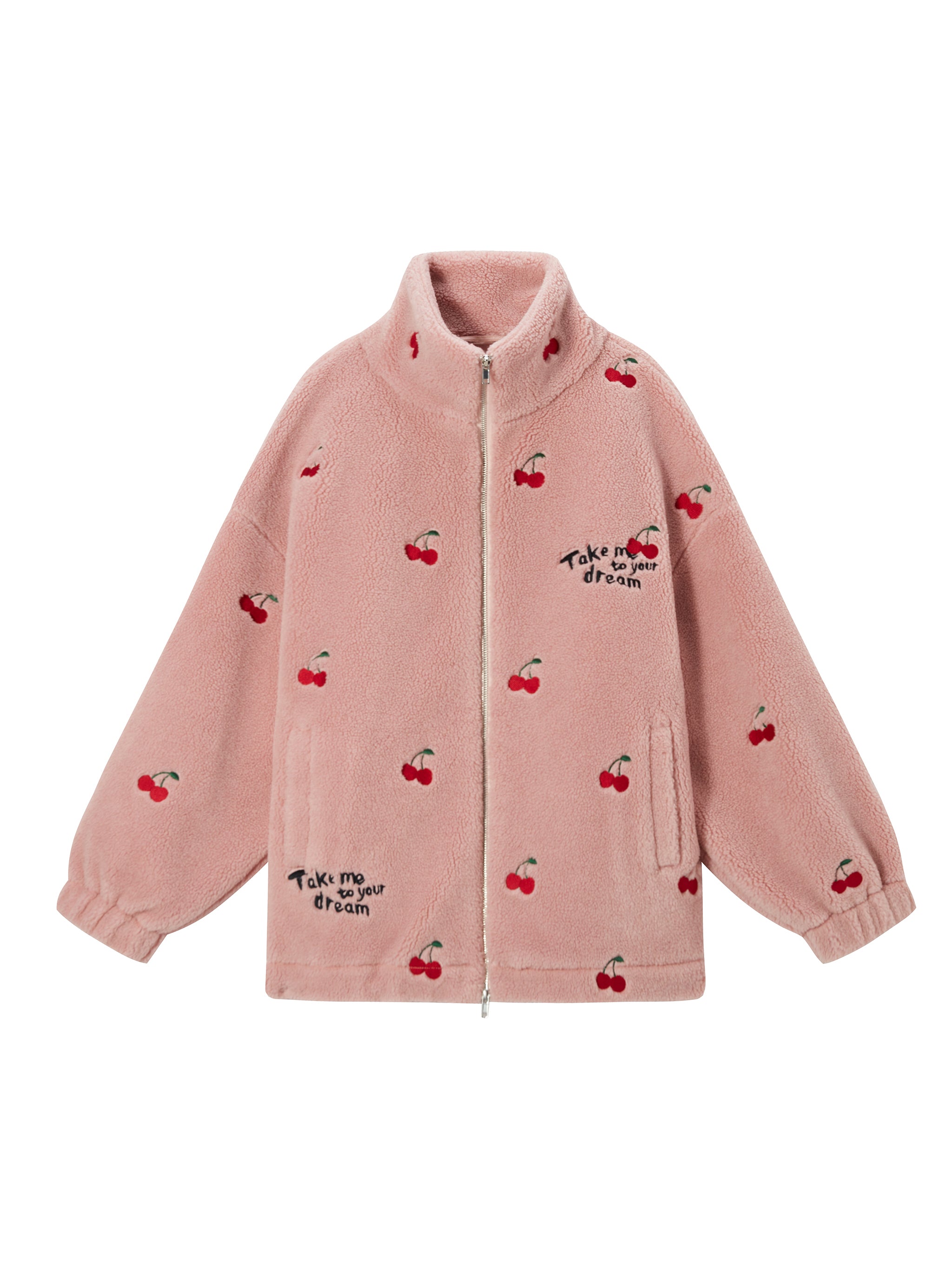 Cherry Bomb' Fleece Jacket – Urlazh New York