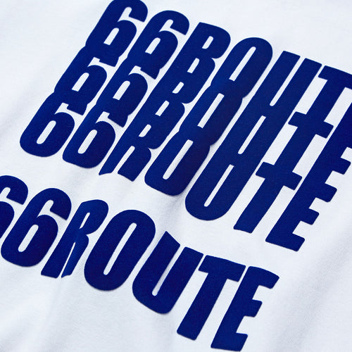 White 'Route 66' T-shirt - Urlazh New York