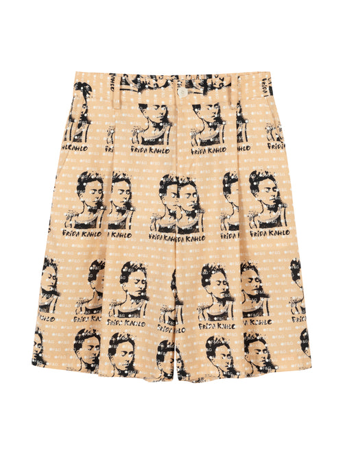 Frida Printed Shorts - Urlazh New York