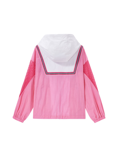 Hot Pink Mesh Sport Jacket - Urlazh New York