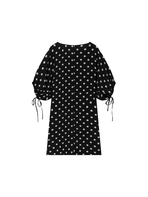 Polka-Dot Cartoon Dress - Urlazh New York