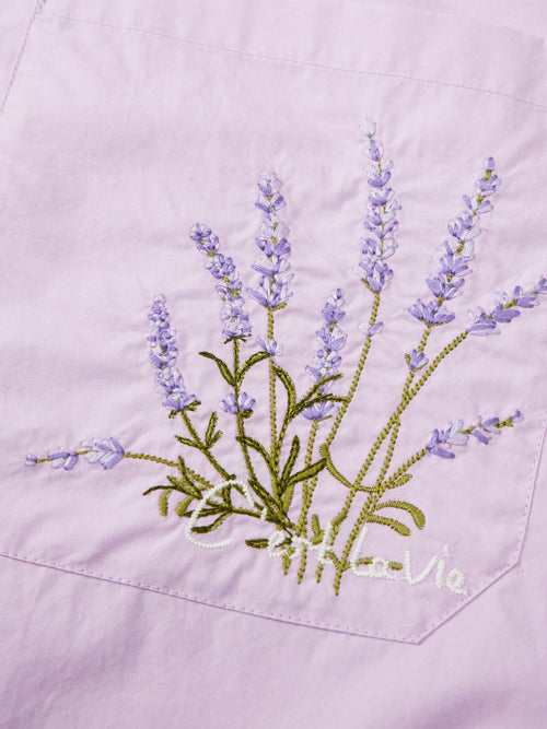 "Cest la Vie" Lavender Blouse