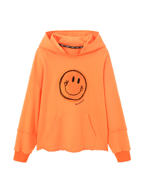 Clementine Smiley Hoodie - Urlazh New York