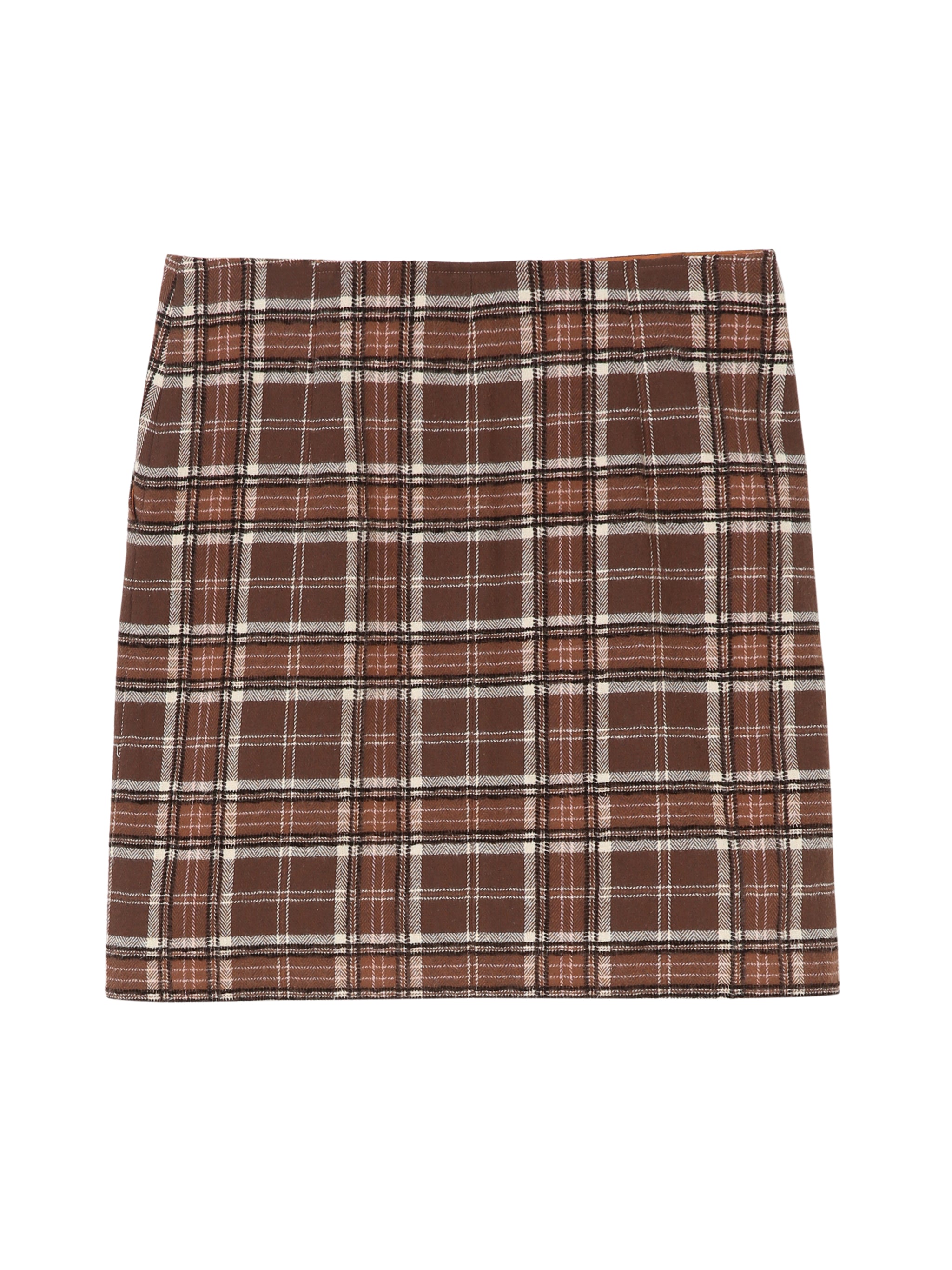 Flannel skirt outlet embroidery