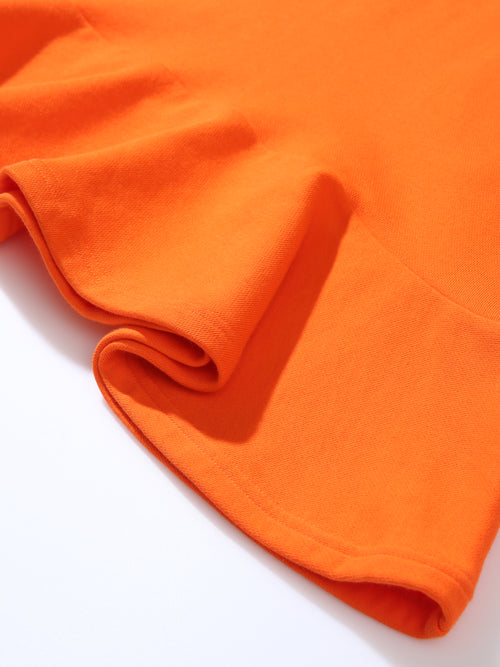 Orange Smiley Dress - Urlazh New York