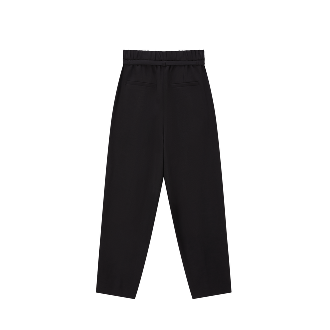 Pleated Cropped Trousers - Urlazh New York