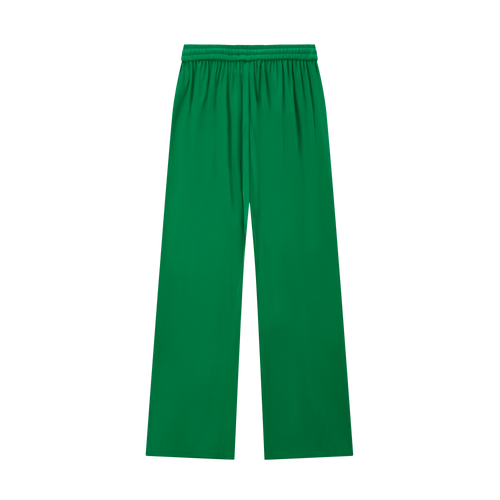 Green 80's Silk Pants - Urlazh New York