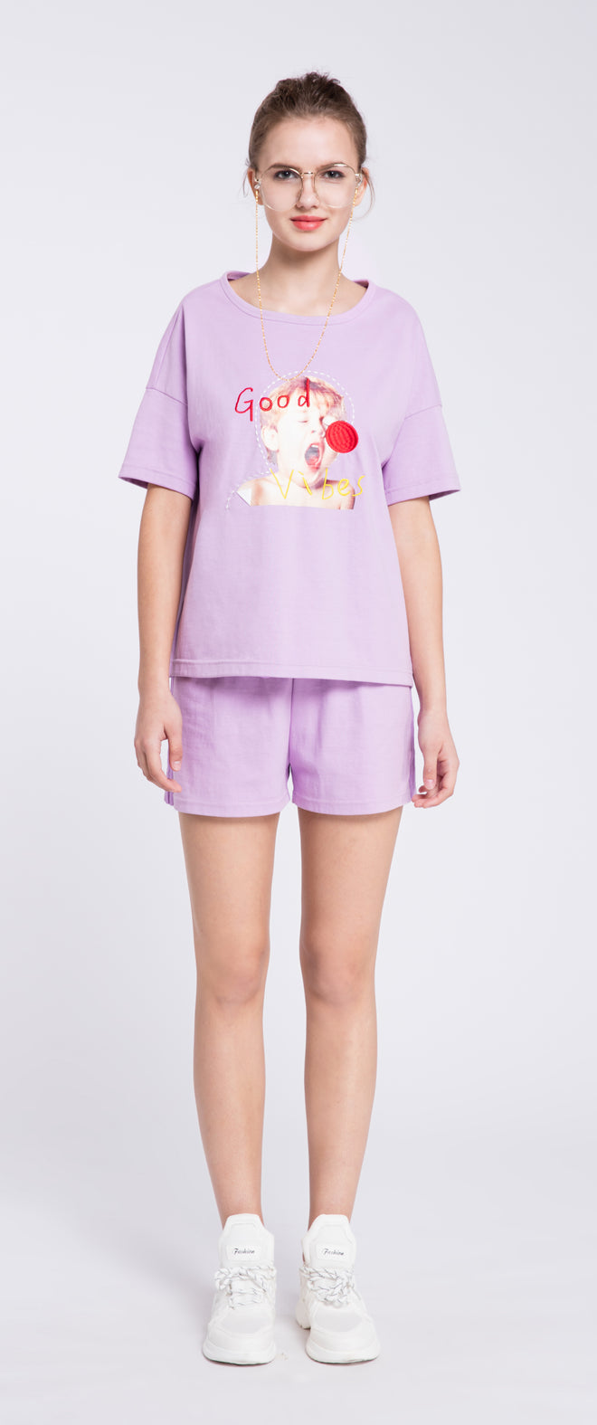 Lavender Lounge Shorts - Urlazh New York