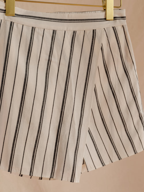 Striped Stretch Shorts - Urlazh New York