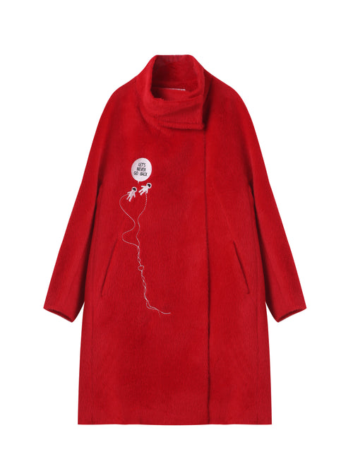 Red Astronaut Coat - Urlazh New York