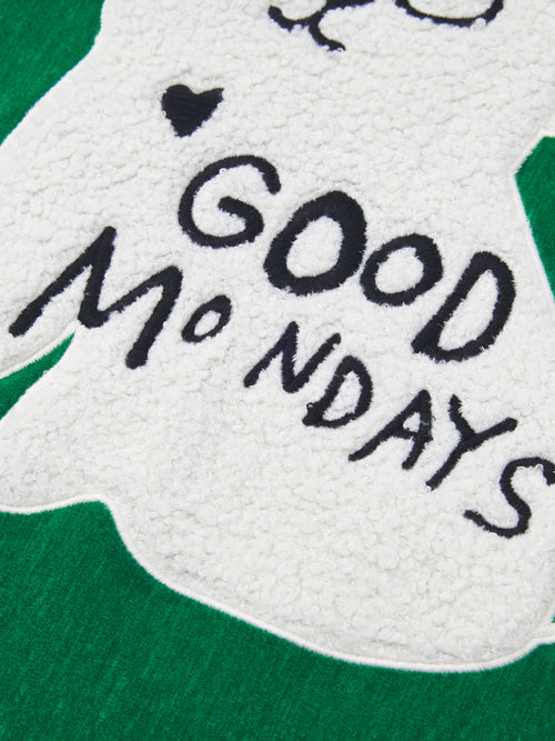 'Good Mondays' Velvet Tee