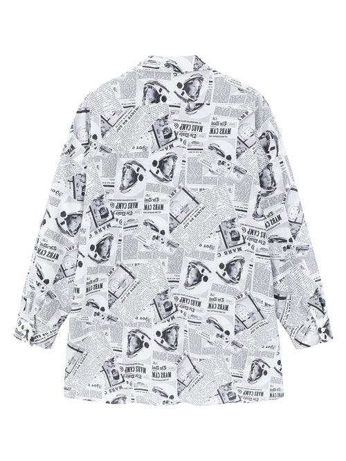 Astronaut Silk Shirt - Urlazh New York