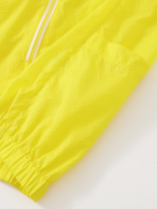Lemon Hooded Lightweight Jacket - Urlazh New York