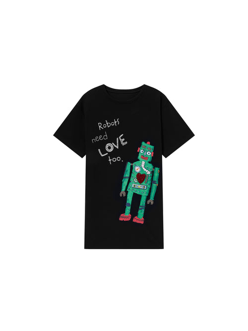 "Mr. Robot" T-shirt Dress - Urlazh New York