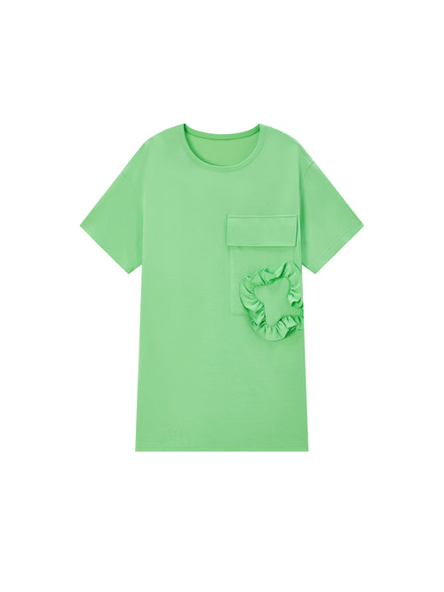 "Clover" Pocket T-shirt Dress - Urlazh New York