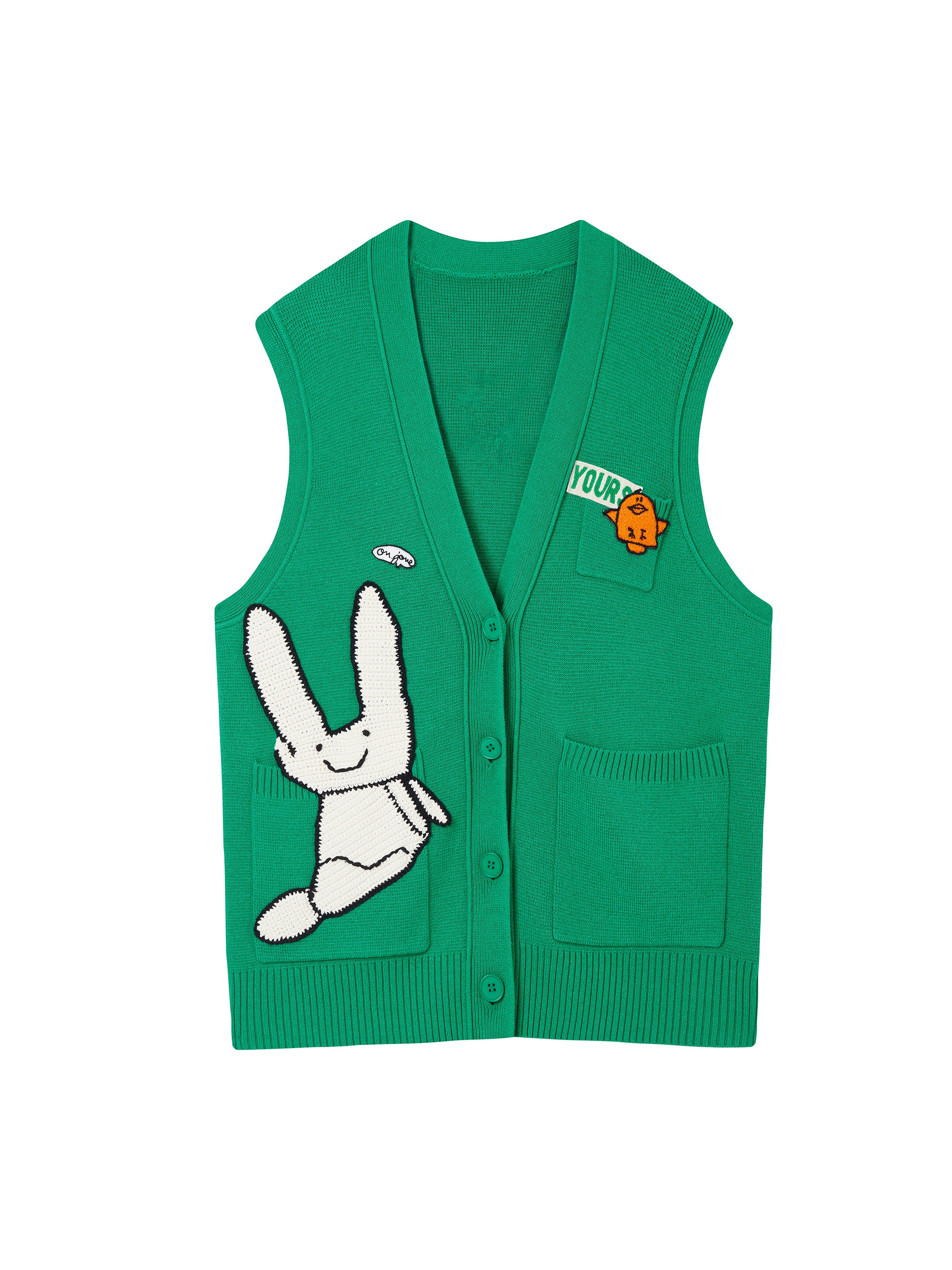 Kelly green 2024 sweater vest