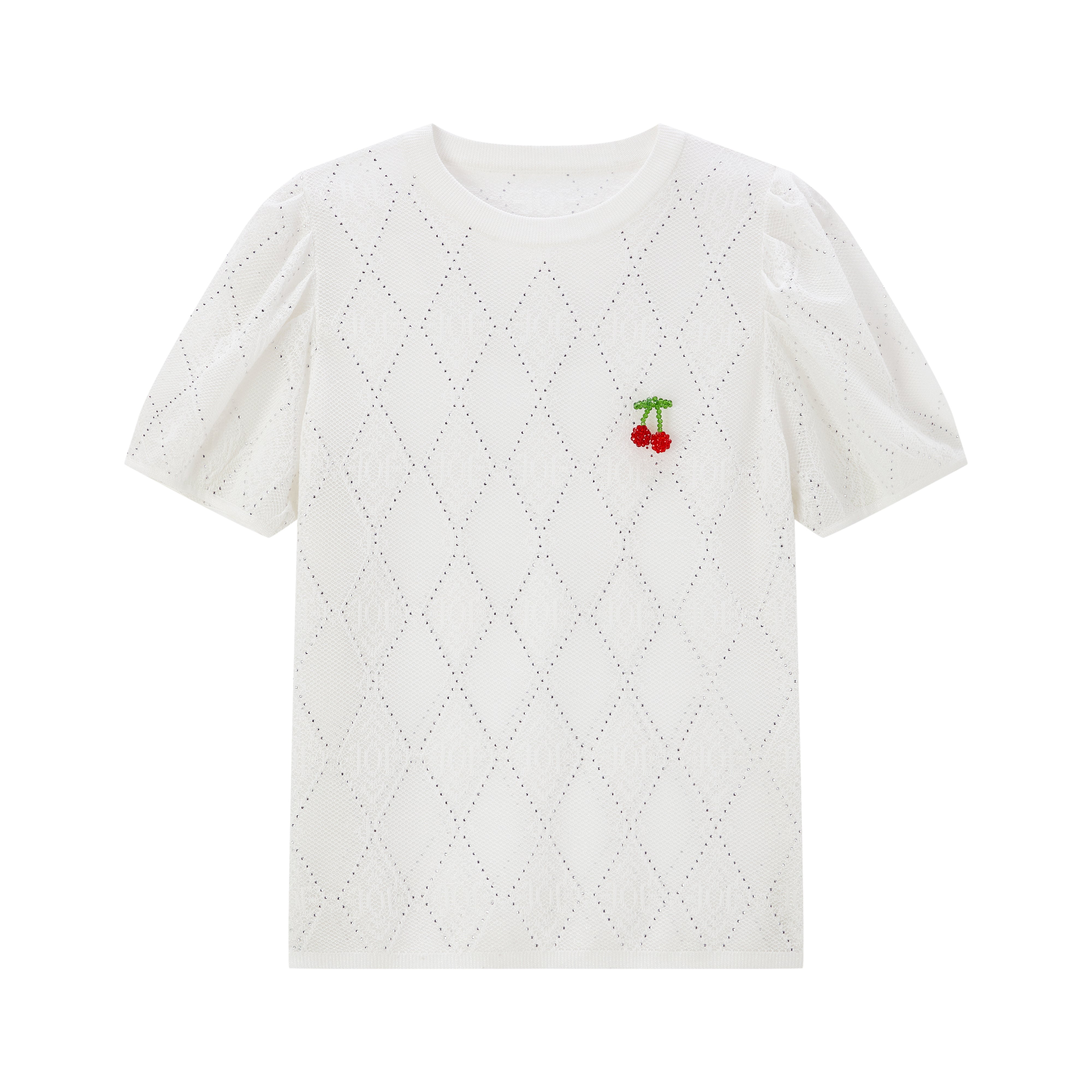 Cherry Rhinestone Top | Tops | Urlazh NY – Urlazh New York