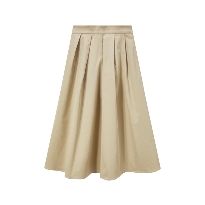 Rhinestone Smiley Trench Skirt - Urlazh New York