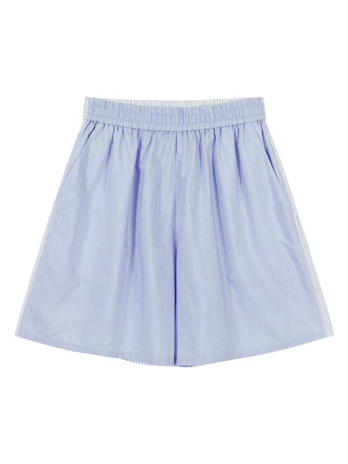 Blue Splice Shorts - Urlazh New York