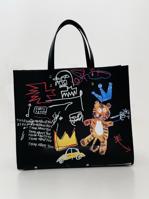 Tiger Graffiti Tote Bag  Urlazh – Urlazh New York