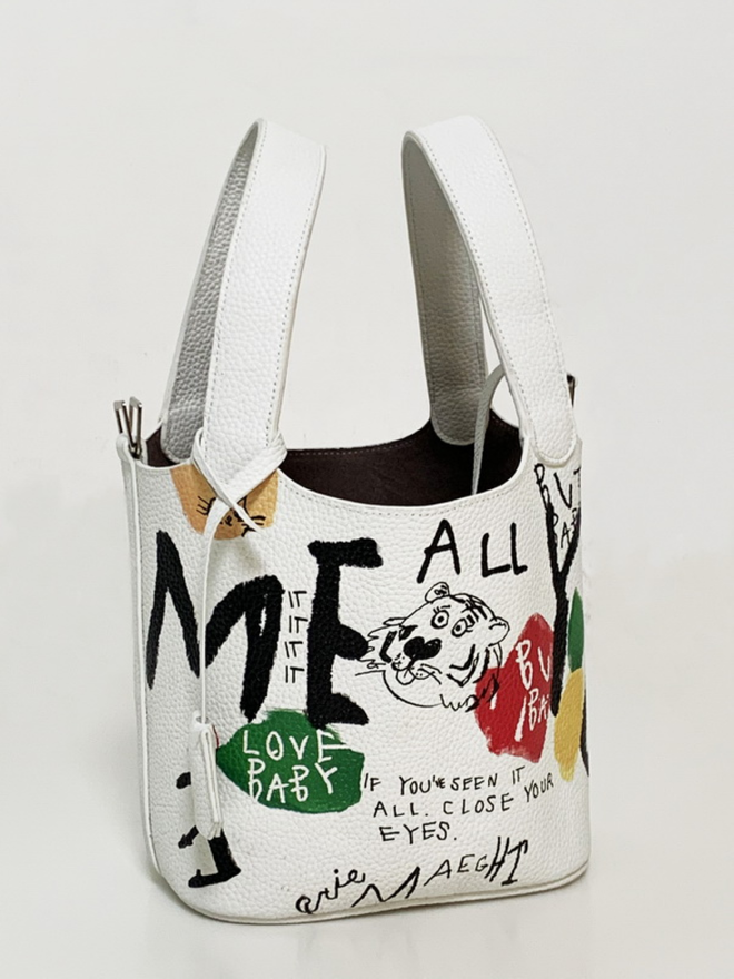 Tiger Illustration Mini Tote Bag - Urlazh New York