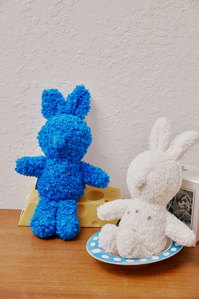 Blue Plush Bunny Stuffed Animal